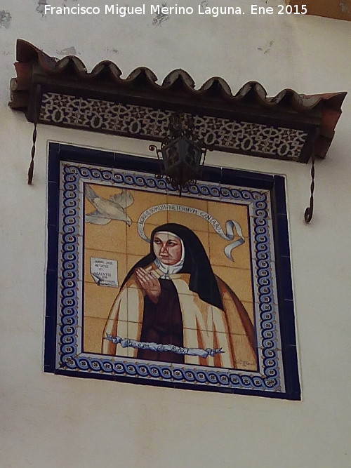 Hornacina de Santa Teresa - Hornacina de Santa Teresa. 