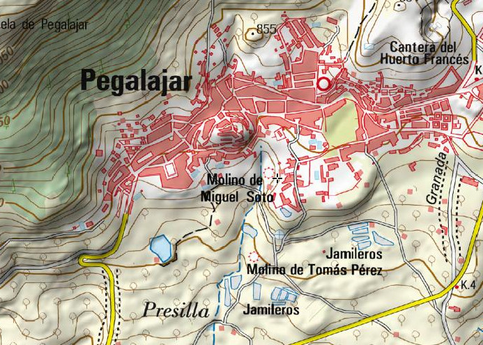 Molino de Toms Prez - Molino de Toms Prez. Mapa