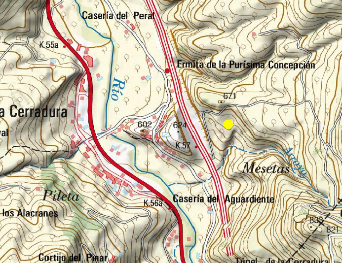 Era de Agustinico - Era de Agustinico. Mapa