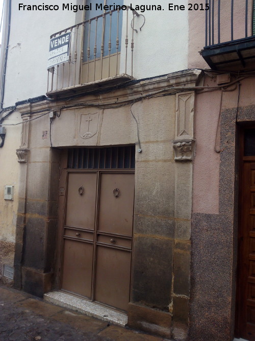 Casa de la Calle Gallo n 37 - Casa de la Calle Gallo n 37. Portada