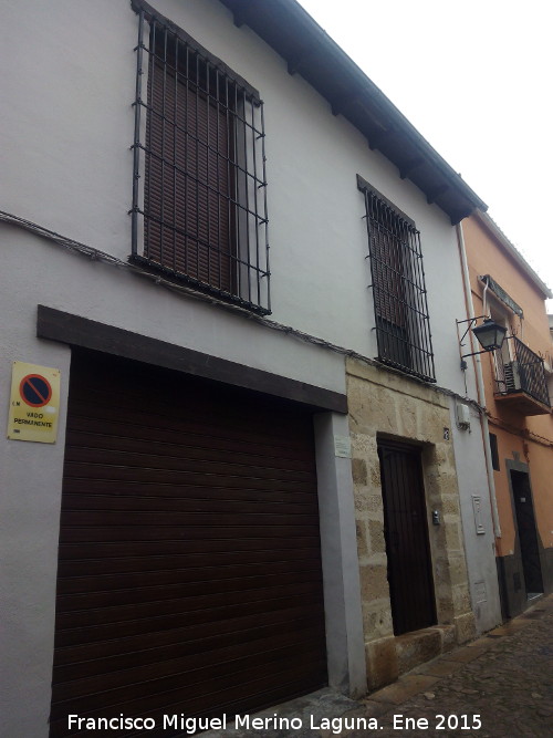 Casa de la Calle Agua n 16 - Casa de la Calle Agua n 16. Fachada