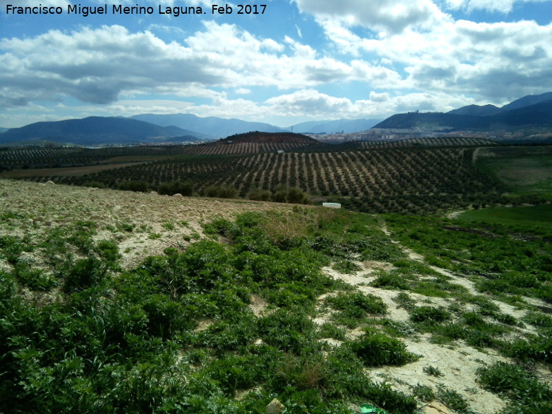 Cerro Perulera - Cerro Perulera. Vistas hacia Jan