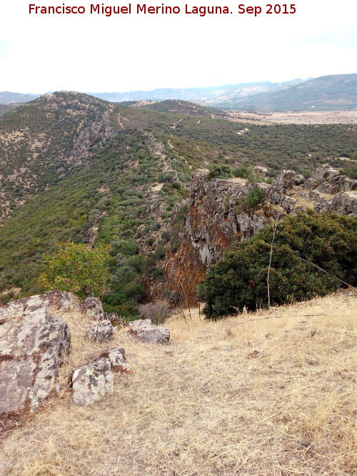 Castilln del Moro - Castilln del Moro. Vistas hacia el Este