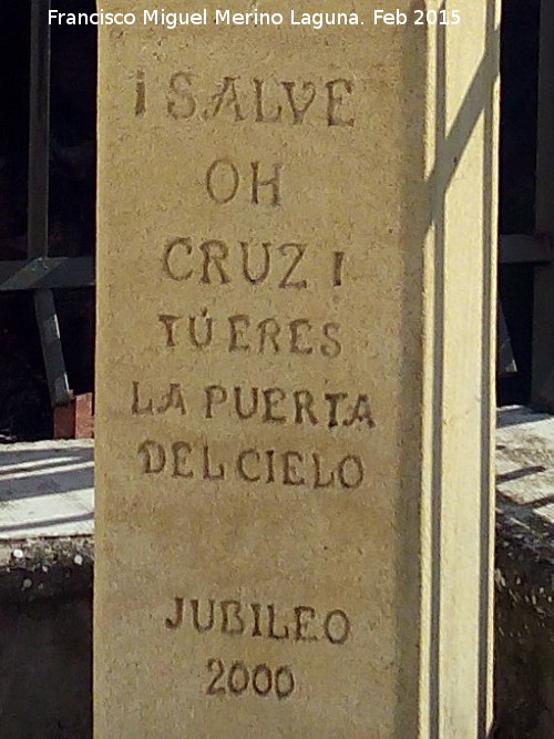 La Cruz - La Cruz. Inscripcin y ao