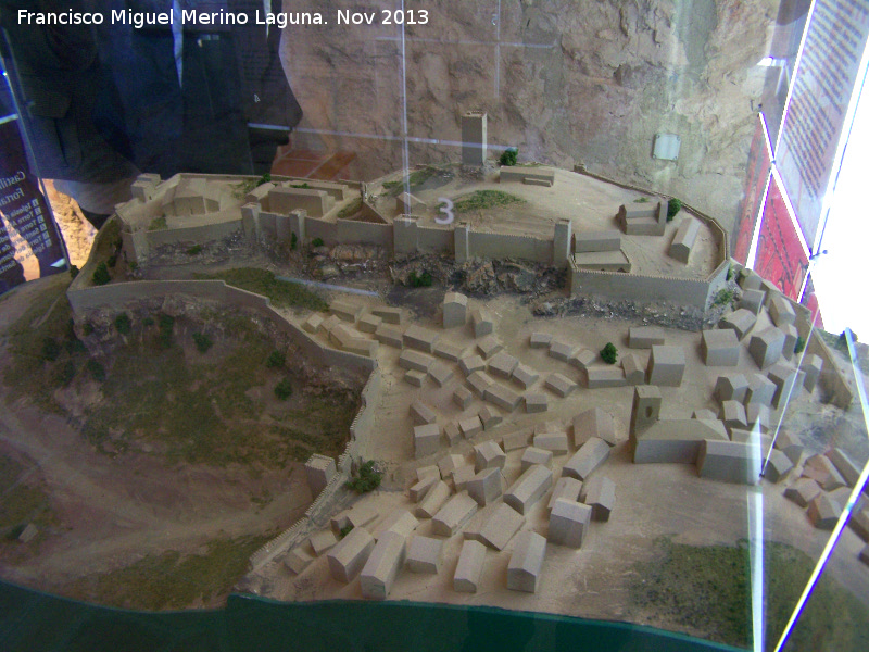 Castillo de la Villa - Castillo de la Villa. Maqueta