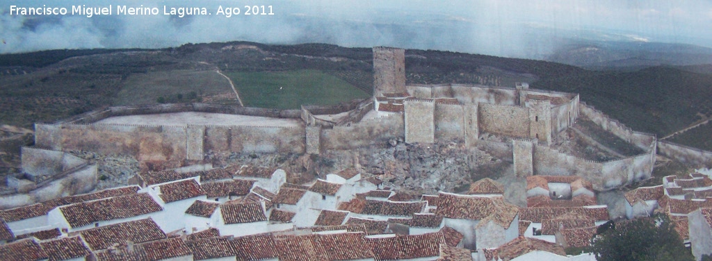 Castillo de la Villa - Castillo de la Villa. Reconstruccin virtual