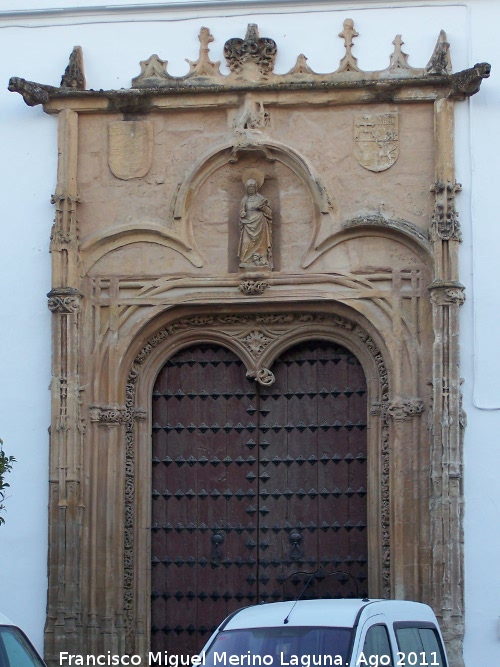 Iglesia de Santa Marta - Iglesia de Santa Marta. Portada
