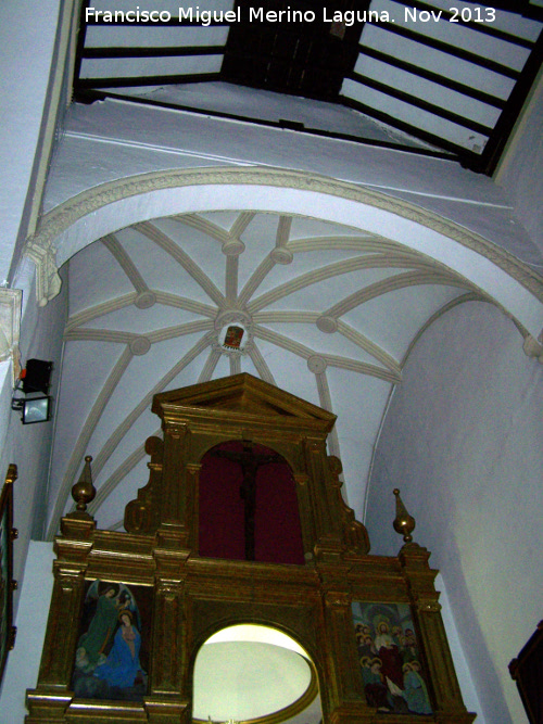 Iglesia de Santa Marta - Iglesia de Santa Marta. Bveda nervada