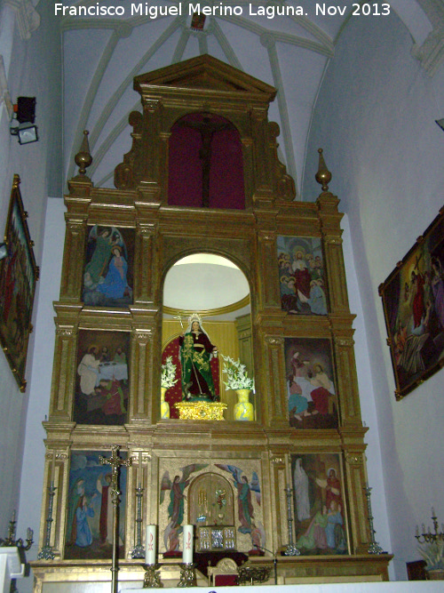 Iglesia de Santa Marta - Iglesia de Santa Marta. Retablo