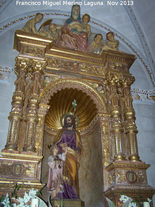 Iglesia de Santa Marta - Iglesia de Santa Marta. Retablo lateral