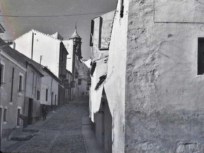 Calle Carretas - Calle Carretas. Foto antigua IEG