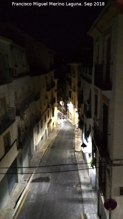 Calle Carretas - Calle Carretas. Desde la Casa Museo de la Virgen de la Capilla