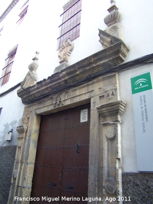 Hospital de San Juan de Dios - Hospital de San Juan de Dios. Portada lateral