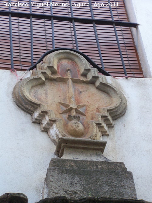 Hospital de San Juan de Dios - Hospital de San Juan de Dios. Escudo