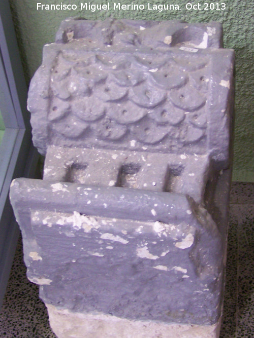 Portada de San Francisco - Portada de San Francisco. Mnsula romana. Museo San Francisco de Padua - Martos