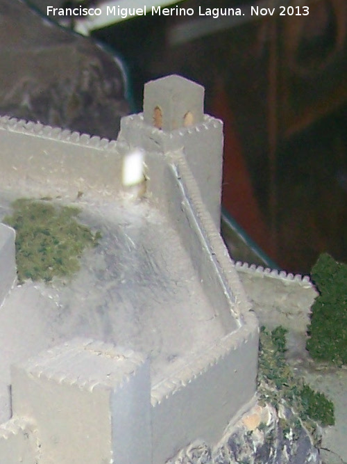 Castillo de la Villa. Torren Campanario - Castillo de la Villa. Torren Campanario. Maqueta