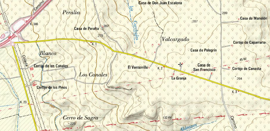 Cortijo Santa Teresa - Cortijo Santa Teresa. Mapa