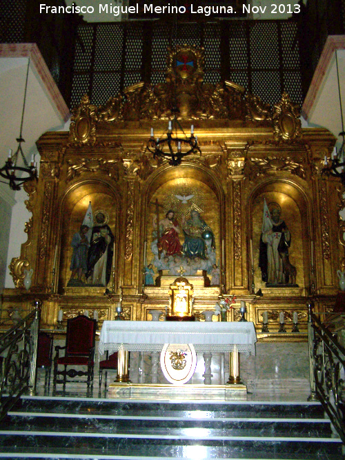 Monasterio de la Santsima Trinidad - Monasterio de la Santsima Trinidad. Altar Mayor