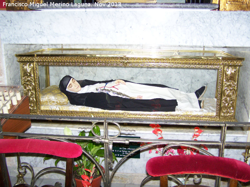 Monasterio de la Santsima Trinidad - Monasterio de la Santsima Trinidad. Beata Francisca de la Encarnacin asesinada en 1937