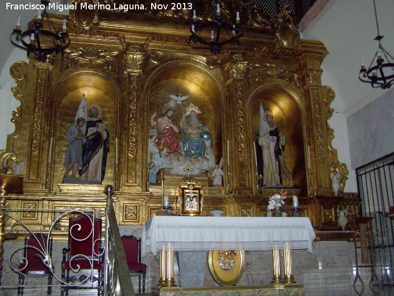 Monasterio de la Santsima Trinidad - Monasterio de la Santsima Trinidad. Altar Mayor
