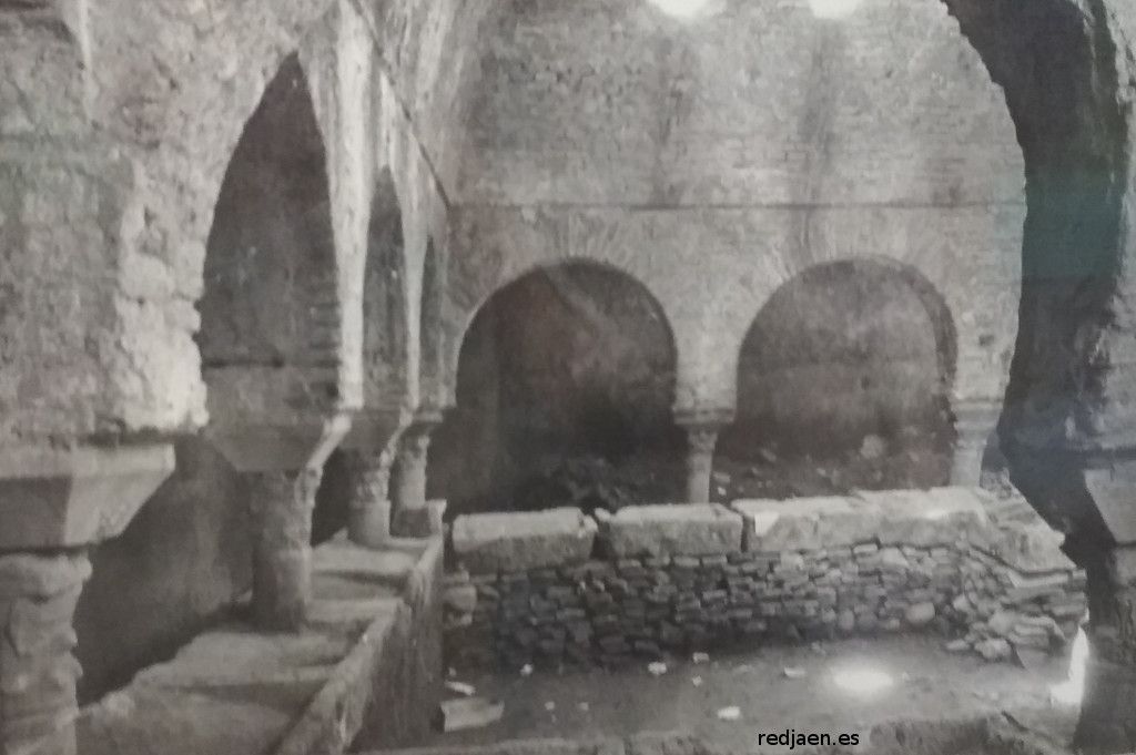 Baos rabes del Bauelo - Baos rabes del Bauelo. Foto antigua. Casa de los Tiros