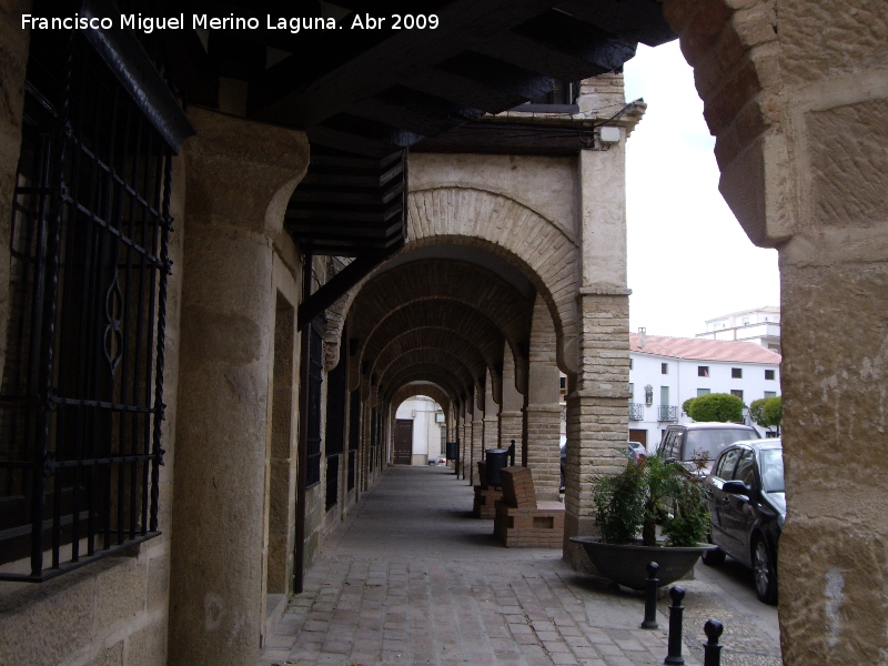 Plaza de la Constitucin - Plaza de la Constitucin. Soportales