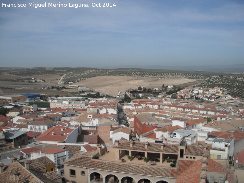 Castillo de Mengbar - Castillo de Mengbar. Vistas