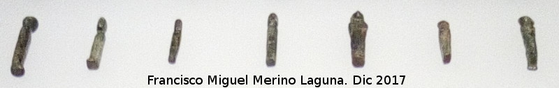 Zona Arqueolgica Turruuelos - Zona Arqueolgica Turruuelos. Exvotos. Museo Ibero de Jan