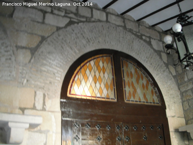 Iglesia de San Pedro Apstol - Iglesia de San Pedro Apstol. Arco de ladrillo