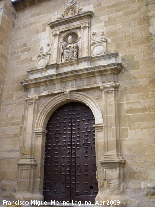 Iglesia de San Pedro Apstol - Iglesia de San Pedro Apstol. Portada