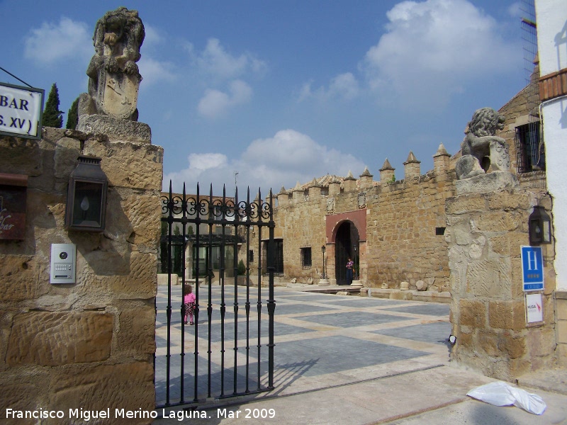 Palacio de los Seores De La Chica - Palacio de los Seores De La Chica. Patio de entrada