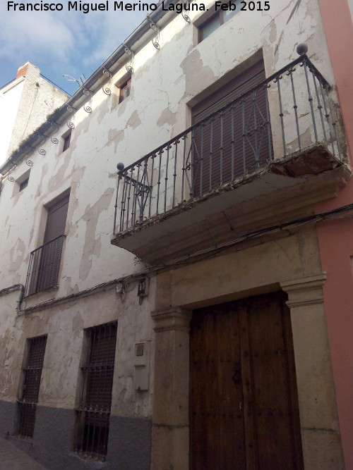 Casa de la Calle La Fuente n 31 - Casa de la Calle La Fuente n 31. Fachada