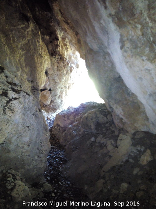Eremitorio de Chircales - Eremitorio de Chircales. Cueva