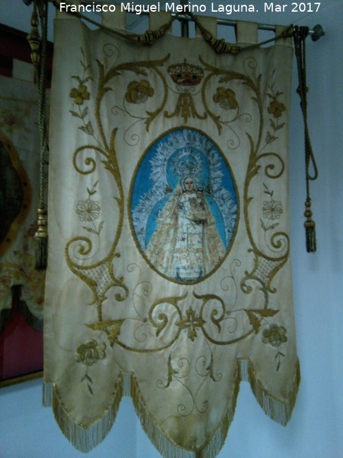 Casa de la Cofrada de la Virgen de la Estrella - Casa de la Cofrada de la Virgen de la Estrella. Estandarte de 1985