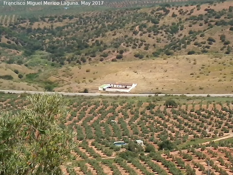 Cortijo de Los Granadillos - Cortijo de Los Granadillos. Desde Las Monjas