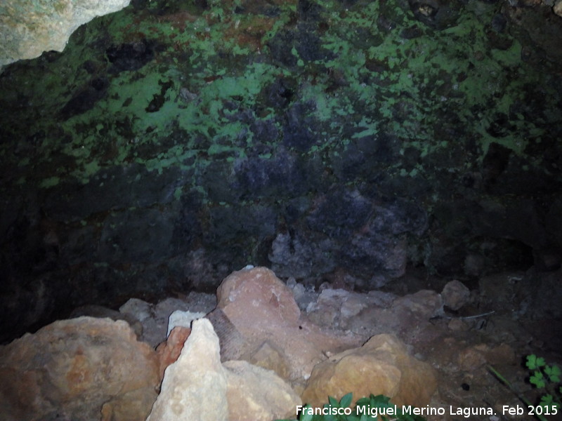 Horno II de los Charcones - Horno II de los Charcones. Interior