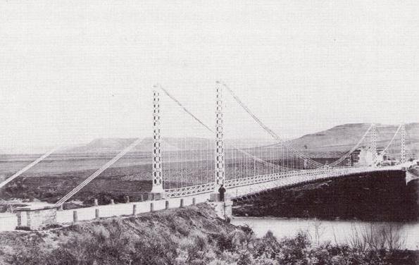 Puente Colgado - Puente Colgado. 1850