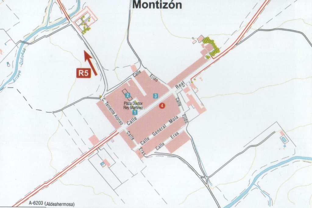 Montizn - Montizn. Plano