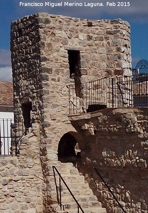 Castillo de Torredonjimeno. Torren Puerta de Martos - Castillo de Torredonjimeno. Torren Puerta de Martos. 