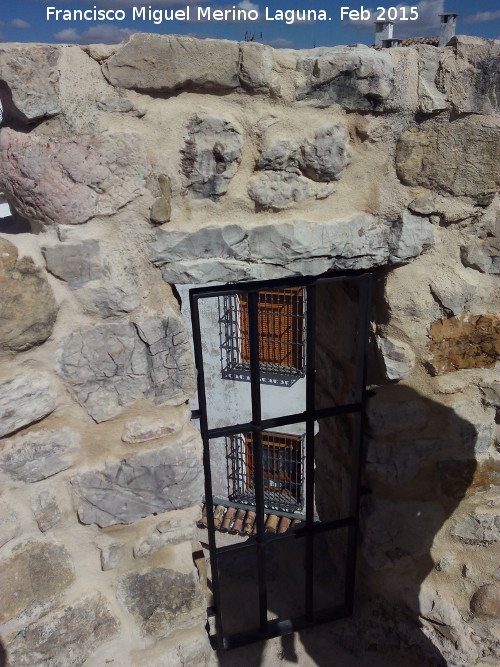 Castillo de Torredonjimeno. Torren Puerta de Martos - Castillo de Torredonjimeno. Torren Puerta de Martos. Puerta al adarve de la Puerta de Martos
