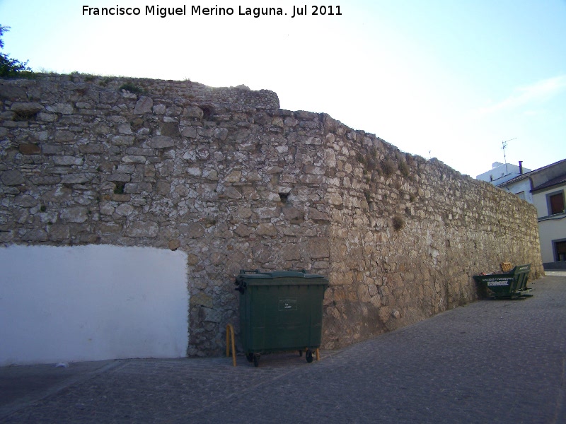 Castillo de Torredonjimeno. Barbacana - Castillo de Torredonjimeno. Barbacana. 