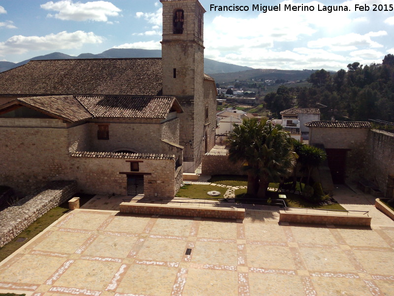 Castillo de Torredonjimeno. Patio de Armas - Castillo de Torredonjimeno. Patio de Armas. 