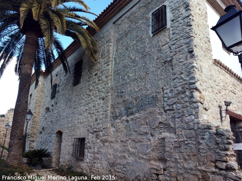 Castillo de Torredonjimeno. Palacio - Castillo de Torredonjimeno. Palacio. Parte trasera