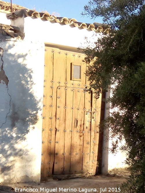 Casera de los Berros - Casera de los Berros. Puerta de clavazn