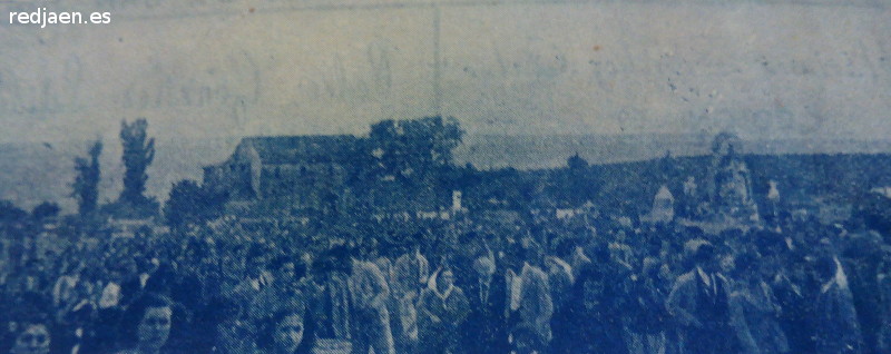 Romera de la Virgen de la Estrella - Romera de la Virgen de la Estrella. Foto antigua. Revista Virgen de la Estrella 1952