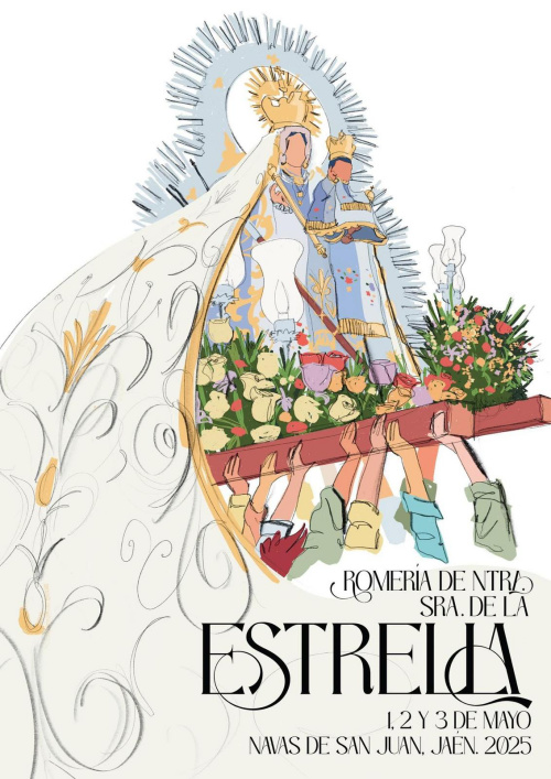 Romera de la Virgen de la Estrella - Romera de la Virgen de la Estrella. Cartel 2025