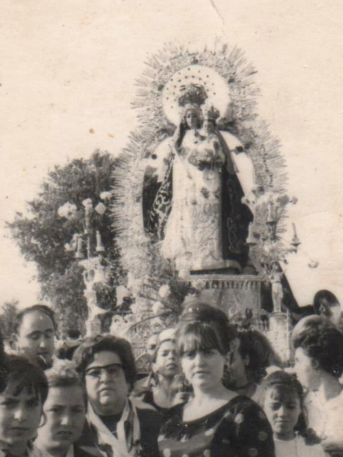 Romera de la Virgen de la Estrella - Romera de la Virgen de la Estrella. Foto antigua