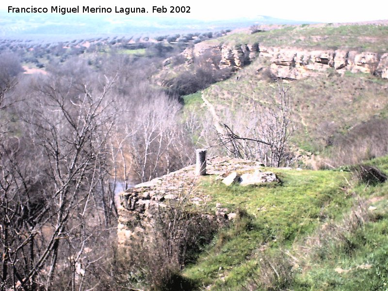 Poblado de Olvera - Poblado de Olvera. Desde el molino las paredes de Olvera