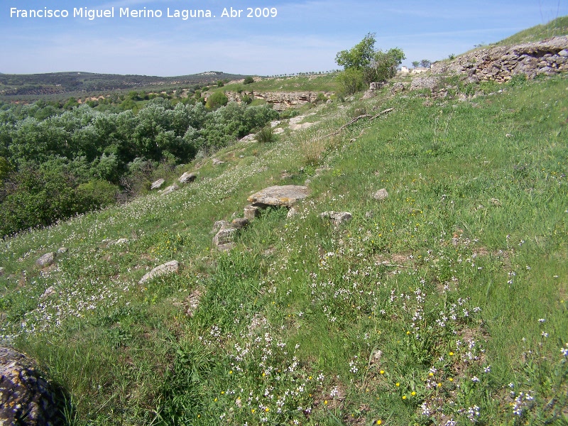 Poblado de Olvera - Poblado de Olvera. Acequia