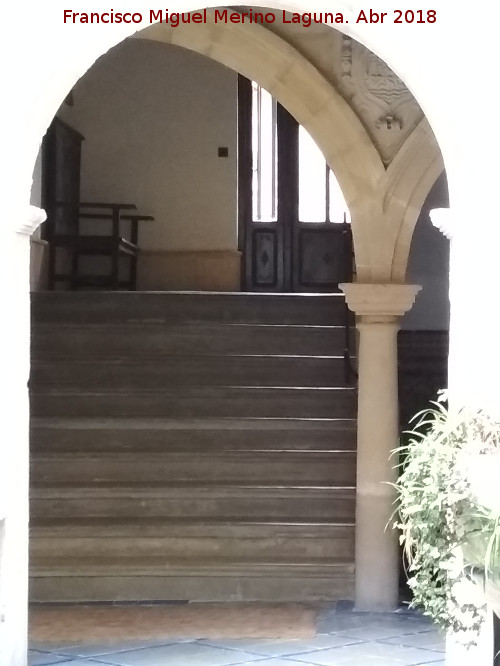 Casa de Don Bonifacio Ordez - Casa de Don Bonifacio Ordez. Escaleras